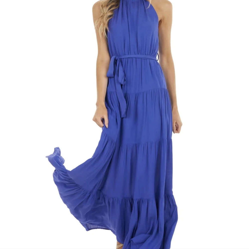 Lime Lush boutique Tiered maxi dress
